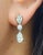 Modern 3.20 Ct Diamond Dangle Earrings, A Pair For Sale - Image 3 of 8