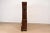 Henredon Dutch Louis XV Oak and Burl Wood Bombe Form Lighted Breakfront Bookcase Cabinet, Circa 1960s For Sale - Image 12 of 14
