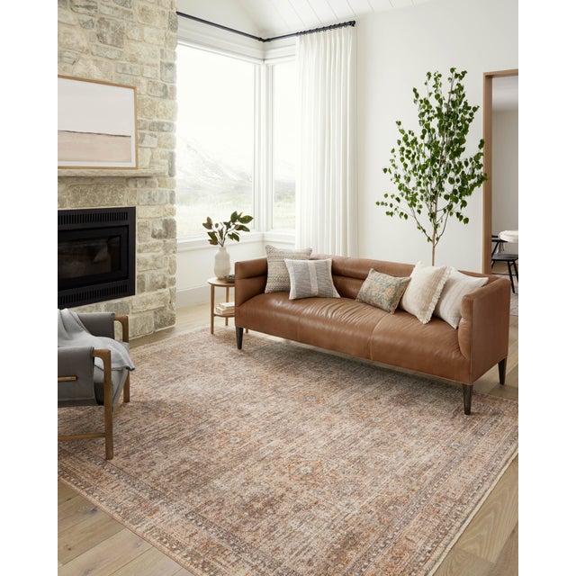 Designed in an expertly distressed antique style, the Blake Rug Collection by Angela Rose x Loloi features traditional...