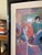 Vintage Framed Isaac Maimon Corner Cafe Figurative Lithograph Art For Sale - Image 11 of 16