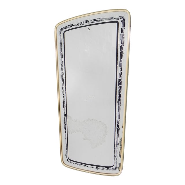 Vintage Tapered Mirror, 1960s For Sale