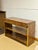 1970s Founders Burl Wood & Brass Console For Sale - Image 10 of 12