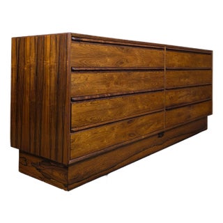 Mid Century Modern Scandinavian Rosewood Lowboy Dresser by Westnofa, C1960s For Sale