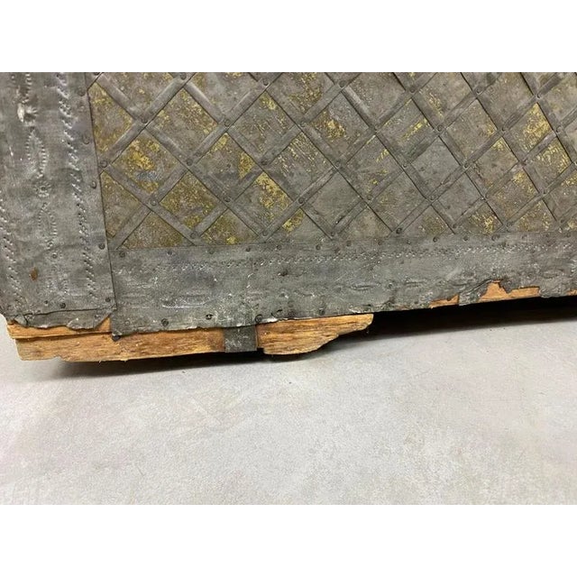 Antique Travel Chest, 1700s For Sale - Image 6 of 16