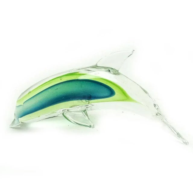 Chartreuse Vintage Italian Paperweight, 1950s For Sale - Image 8 of 8