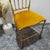 Mid-Century Modern Vintage Italian Chiavari Chair in Brass with Yellow Velvet Upholstery, 1950s For Sale - Image 3 of 12