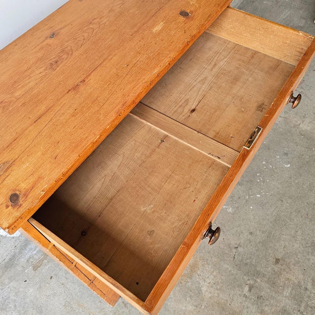 Antique English Pine Dresser - Circa 1870 For Sale - Image 9 of 12