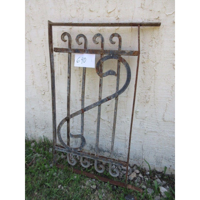 Victorian Antique Victorian Architectural Salvage Iron Element For Sale - Image 3 of 6