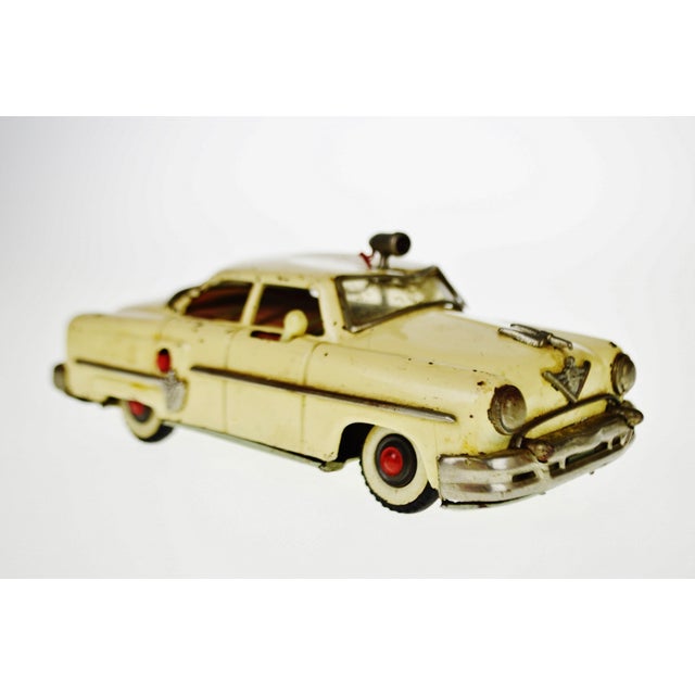 1950s Vintage Mizuno Japanese Tin Electromobile Police Car ...