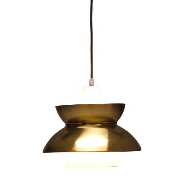 Sovaernspendel Pendant Lamp from Louis Poulsen, 1965 For Sale
