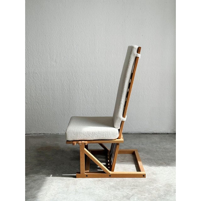 1960s Brutalist Reclining Fabric Lounge Chair, 1960s For Sale - Image 5 of 10