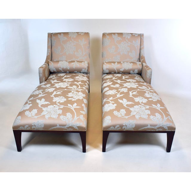 Sand Stickley Furniture Chaise or Recamier Sofa For Sale - Image 8 of 12