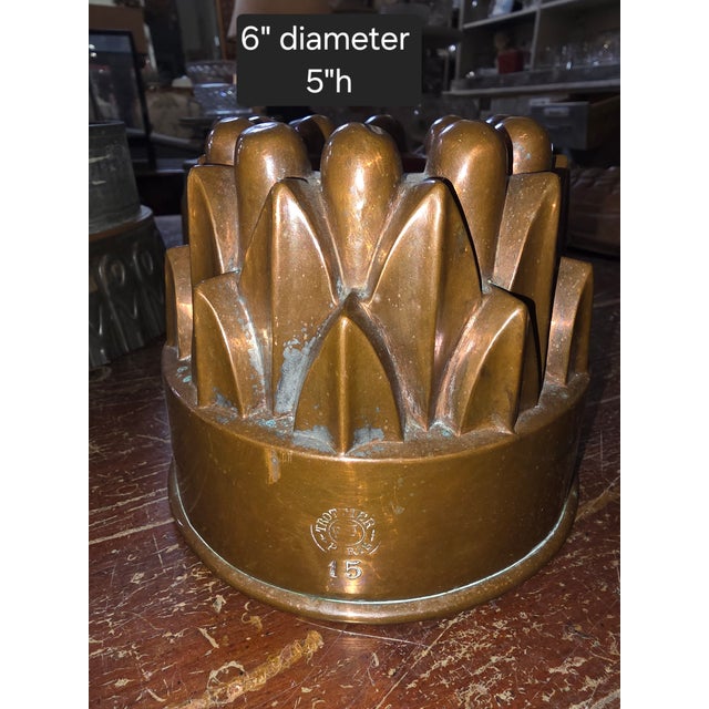 Collection of Copper Molds For Sale - Image 4 of 15