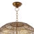 Traditional Regina Andrew Fresco Metal Pendant, Brass For Sale - Image 3 of 8