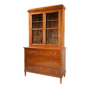 Antique German Chest of Drawers in Cherry, 1810 For Sale