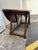 Antique Country Farm Style Solid Oak Drop Leaf Dining Table. For Sale - Image 10 of 10