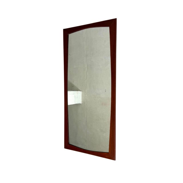 Teak Framed Mirror, 1960s For Sale - Image 6 of 6