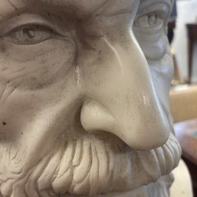 Guido Galetti, Bust Sculpture, 1948, Marble For Sale - Image 13 of 18