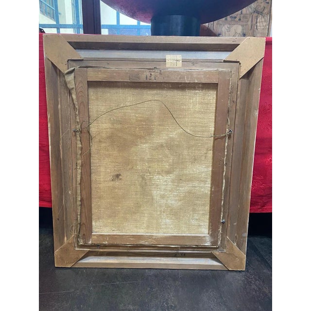 Benjamin Vautier, Still Life, Oil on Canvas For Sale - Image 6 of 9