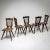 Wood French Farmhouse Chairs, 1830s, Set of 5 For Sale - Image 7 of 9
