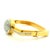 1990s Italian 14k Gold 3.38 Carat Diamond Pavé Dome Bangle Bracelet For Sale - Image 10 of 18
