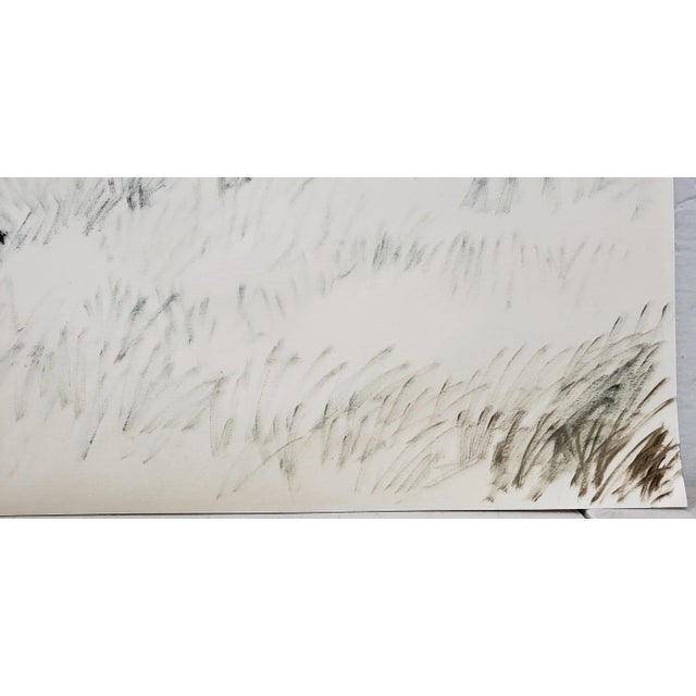 Impressionist Figures at an Early 20th Century Carnival Original Watercolor by Vaughn C.1976 For Sale - Image 3 of 8