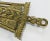 Mid 20th Century Brass Rope and Tassel Trivet For Sale - Image 5 of 6