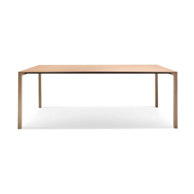 Piero Lissoni Naan Table For Cassina Lightness and solidity are the key to decoding this table with minimalist design by...