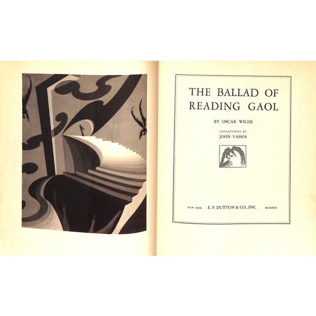 Traditional "The Ballad of Reading Gaol" 1930 Wilde, Oscar For Sale - Image 3 of 9