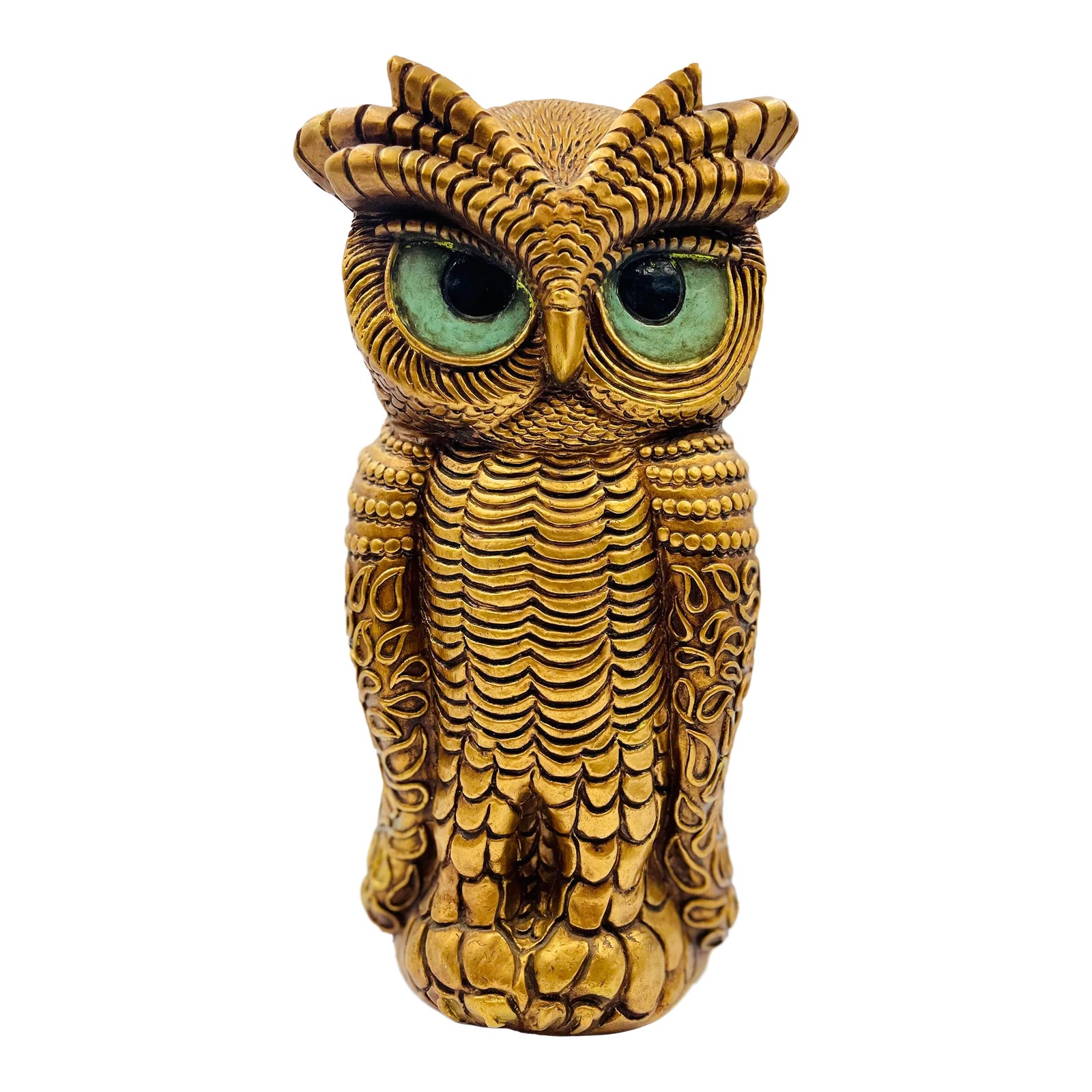 Progressive Art Owl Statue, Dated 1967 | Chairish