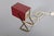 Wine Red Model 45097 Cube Table Light from Kaiser Leuchten For Sale - Image 12 of 16