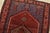 Zanjan Runner 3’6” X 9’3” Red Wool Vintage Tribal Hand-Knotted Oriental Rug For Sale In Philadelphia - Image 6 of 14