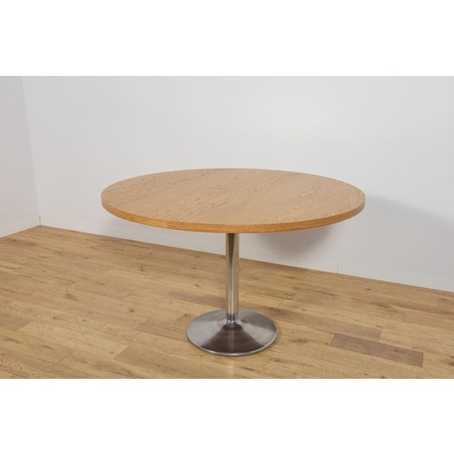 Mid-Century Modern Oak Dining Table, Denmark, 1970s For Sale - Image 11 of 11