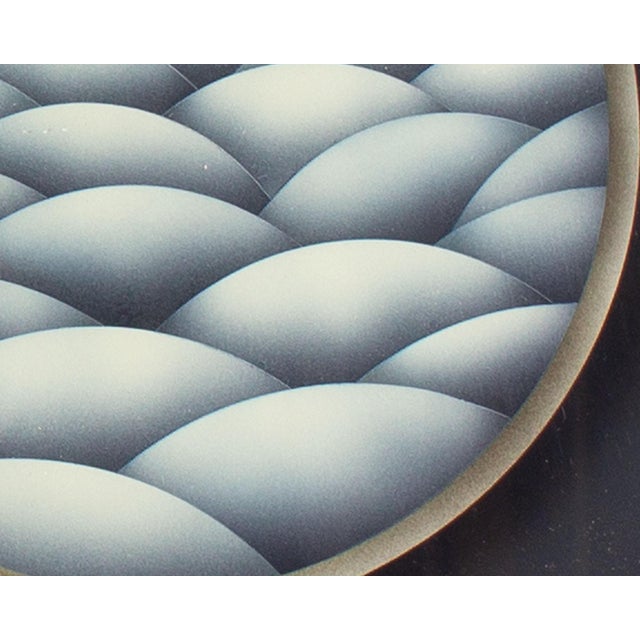 1974 Acrylic Lacquer on Plexiglass Painting by Paul Pinzaronne For Sale - Image 4 of 8