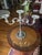 Midcentury Sheffield Silverplate Heavy 3 Arm Candelabra Made in Italy For Sale In Birmingham - Image 6 of 13