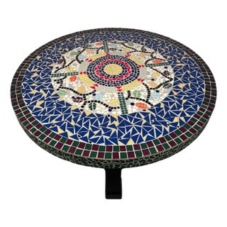 Mid 20th Century Vintage Mosaic Tile Coffee Table by Baker Furniture For Sale