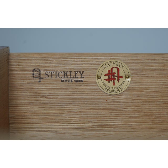 Stickley Mission Oak 8 Drawer High Chest For Sale - Image 14 of 16
