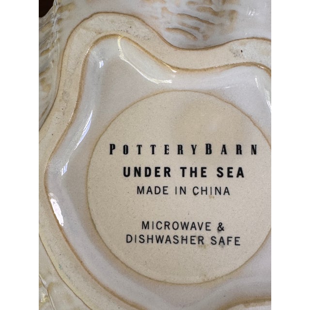 Pottery Barn Under the Sea Clam Chowder Bowl For Sale - Image 12 of 16