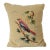 Vintage Needlepoint Accent Pillow With Bird Motif For Sale