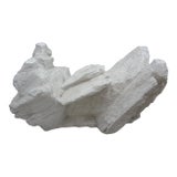 Mid-Century Organic Modern Plaster Faux Rock Table Base Attributed to Sirmos For Sale