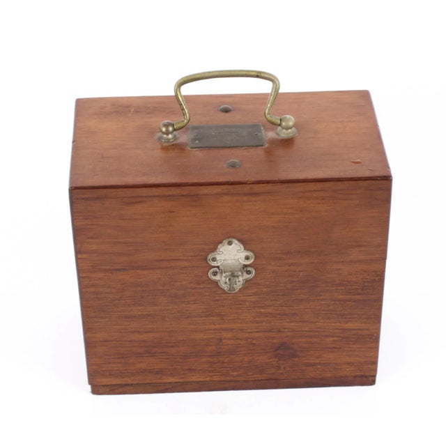 Wood French Electro Therapy Devices Institut Electrotherapy, 1905, Set of 2 For Sale - Image 7 of 18