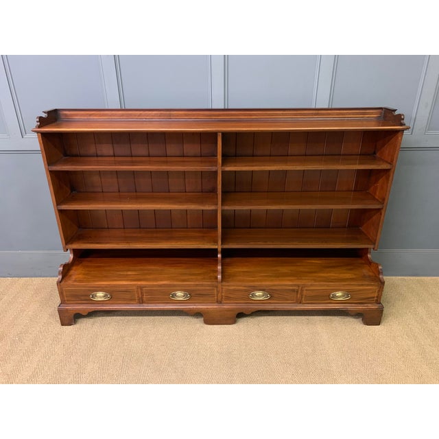 Mahogany Open Bookcase by Lamb of Manchester, 1900 For Sale - Image 3 of 14