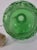 1960s Vintage Italian Green Art Glass Cork Bottle For Sale - Image 5 of 6