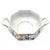 Cream Late 20th Century Italian Hand-Painted Octagonal Floral Soup Tureen Set For Sale - Image 8 of 18