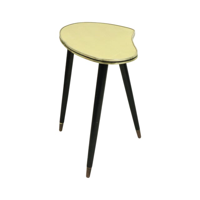 Vintage Rockabilly Plant Table with Conical Legs, 1950s For Sale - Image 9 of 15