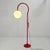 Red Model 4055 Floor Lamp attributed to Luigi Bandini Buti for Kartell, 1960s, in Good conditions. Designed 1960 to 1969...