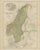 Antique Map of Sweden and Norway with the Baltic Sea from Blacks General Atlas, 1870 For Sale - Image 9 of 9