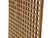 Vintage Restored Oriental Lattice Square Pattern Rustic Raw Wood Wall Panel For Sale - Image 10 of 12
