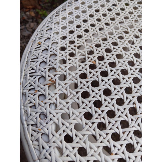 Wood Vintage White Bistro Chairs, 1930s, Set of 4 For Sale - Image 7 of 18