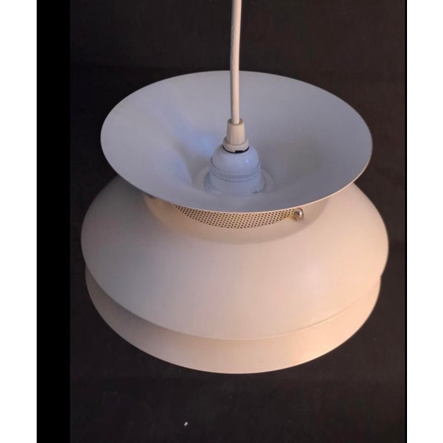Metal Vintage Scandinavian Pendant Lamp from Belux, Denmark, 1970s For Sale - Image 7 of 13